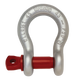 Crosby Screw Pin Shackles- Galvanized/Red (S209/G209)