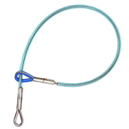 Eslinga de gargantilla de cable de acero de PMI: la eslinga de gargantilla de cable de acero de PMI es una eslinga de cable de acero clásica con tubo azul iridiscente para facilitar las inspecciones de cables. Dedales compensados; ANSI Z359. Resistencia a la rotura de 5000 lb: ahora disponible en MTN Shop US.