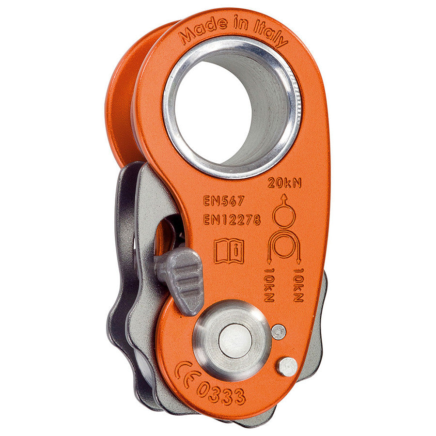 Polea RollNLock de PMI Climbing Technology: la polea RollNLock de Climbing Technology es una polea/abrazadera de cuerda ultraligera que es ideal para uso en el trabajo, maniobras de escalada con cuerda, rescate y situaciones de rescate. – Ahora disponible en MTN Shop US. - imagen 2
