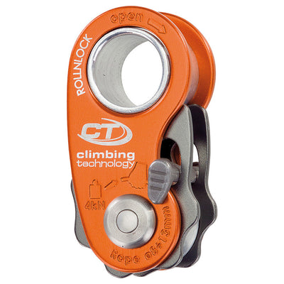 Polea RollNLock de PMI Climbing Technology: la polea RollNLock de Climbing Technology es una polea/abrazadera de cuerda ultraligera que es ideal para uso en el trabajo, maniobras de escalada con cuerda, rescate y situaciones de rescate. – Ahora disponible en MTN Shop US.