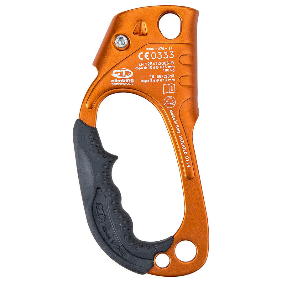 Ascensor Quick Up con tecnología de escalada de PMI: el ascensor Quick Up con tecnología de escalada de PMI es un mango ascendedor de aleación ligera. Sistema de levas antiinversión de uso con una sola mano. Para uso con cuerda de 8 mm a 13 mm. – Ahora disponible en MTN Shop US.