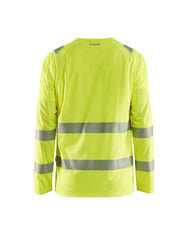 Blaklader Hi Vis Long Sleeve T Shirt– The long-awaited Blaklader hi-vis mesh vest is here at last. Built like the rest of our garments the quality is unrivalled in the vest arena. The contrast with black fabric allows you to work at your best while keeping the garment clean and visible as long as possible. – Now available at MTN Shop US. - imagen 2