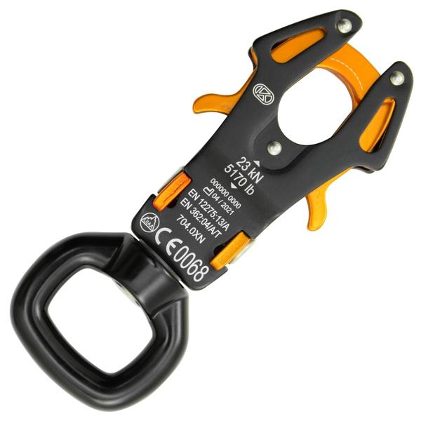 Kong Frog 360 Giratorio "apto para textiles": El Kong Frog 360 combina el popular conector FROG con un giro suave y amigable para los textiles. El conector puede conectarse directamente a textiles y permitir cordones que no se tuerzan. El innovador sistema de cierre de las puertas permite una conexión direccional rápida y segura. – Ahora disponible en MTN Shop US.