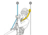 Petzl ASAP’SORBER AXESS Energy Absorber - Keeps rope at a distance