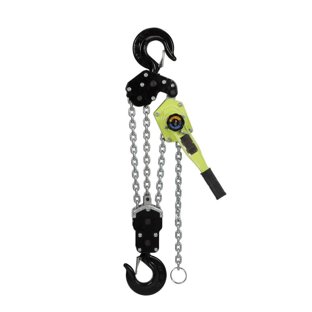 AMH Lever Hoist 3.2t to 9t USA Chain– The AMH Lever Hoist USA Chain is a versatile and reliable tool for lifting and moving heavy loads. Its lightweight construction and easy-to-use lever mechanism make it a popular choice for a wide range of industrial applications. With its durable all-steel construction and high-quality load chain, this hoist is built to last and can provide years of reliable service. – Now available at MTN Shop US. - imagen 3
