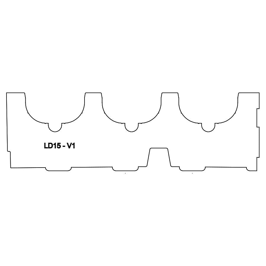 Mountain Productions BOX®: Paquete de inserción LG de la serie Spektrum – Triple CM Lodestar V1 y almacenamiento– – Ahora disponible en MTN Shop US.