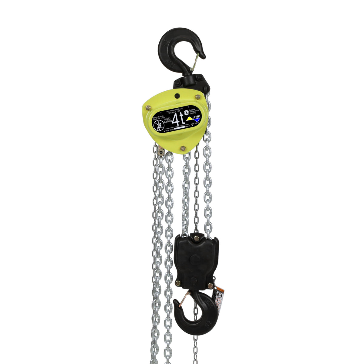 AMH Manual Hoist 1t to 8t– The AMH Manual Hoist 1.0t to 8.0t USA Chain is an excellent choice for anyone looking for a reliable and versatile hoist. With its lifting capacity, ease of use, and durability, this hoist can help you increase productivity and efficiency in your workplace, while also ensuring the safety of workers and equipment. – Now available at MTN Shop US. - imagen 5