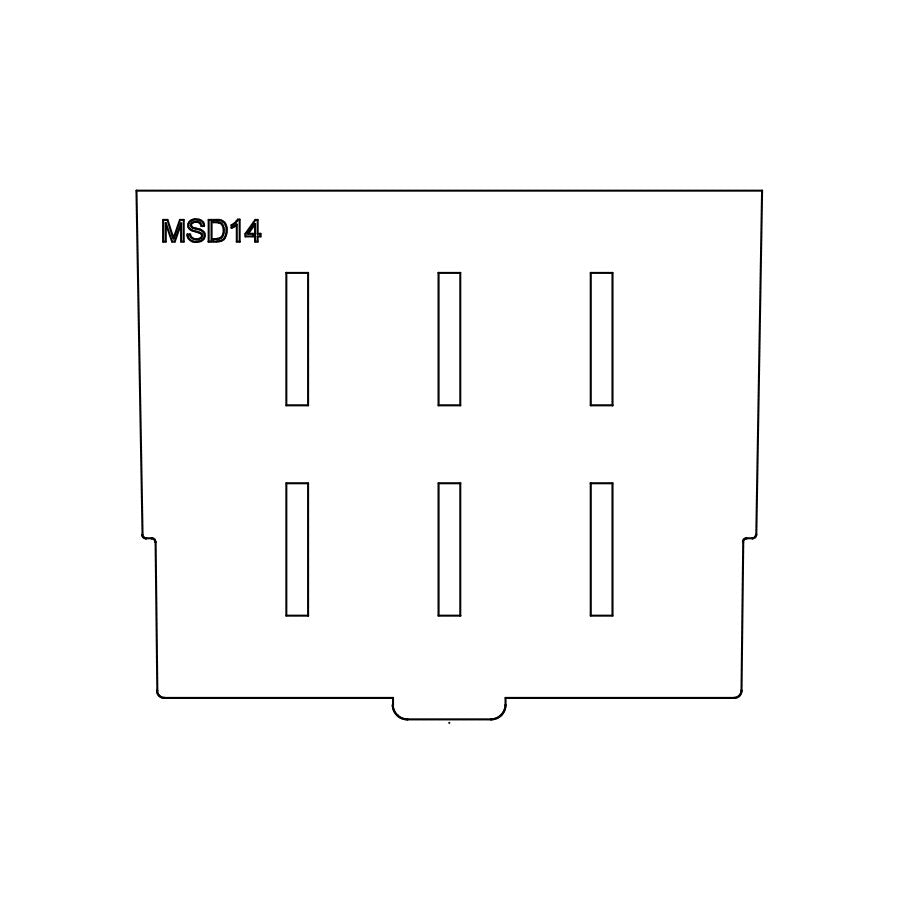 Mountain Productions BOX®: Paquete de inserto SM de la serie Spektrum – Almacenamiento de un solo CM Lodestar V1 y 3– – Ahora disponible en MTN Shop EE. UU.