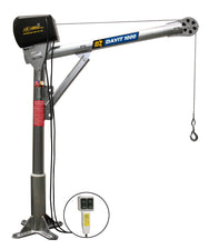 OZ Lifting Steel Davit Cranes– The Steel Davit Crane from OZ Lifting has 360 degree rotation and is available with lifting capacities of 500lbs, 1000lbs and 2500lbs. The zinc-plated davit crane has 4 different height adjustments for flexibility of use. The crane comes with a manual winch as standard which includes a power drill adapter. There are also AC and DC electric winch options. – Now available at MTN Shop US. - imagen 5