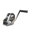 OZ Lifting Hand Brake Winch– The OZ Lifting hand brake winches are all steel, hand operated winches with capacities of 1 ton, 1.5 ton and 2 tons. The winches have a compact design and a large diameter drum for increased efficiency. The rubber grip handle makes the winch easier to operate and the fully enclosed gearing system ensures smooth operations over time by preventing contaminants and debris from clogging the system. The winch is available carbon steel and stainless steel models. – Now available at MT