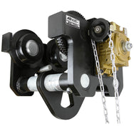 OZ Lifting Geared Beam Trolley– The Oz Lifting geared beam trolley is designed for use with manual or powered hoists to shift loads across a lateral plane with gearing for positive load positioning. The trolley is available with lifting capacities ranging from 1 ton to 30 tons. The trolley has a lightweight and robust construction that is both maneuverable and durable. – Now available at MTN Shop US.