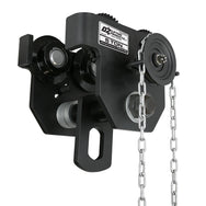 OZ Lifting Geared Beam Trolley– The Oz Lifting geared beam trolley is designed for use with manual or powered hoists to shift loads across a lateral plane with gearing for positive load positioning. The trolley is available with lifting capacities ranging from 1 ton to 30 tons. The trolley has a lightweight and robust construction that is both maneuverable and durable. – Now available at MTN Shop US.