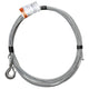 OZ Lifting 3/16 " Galvanized Cable with a Ball