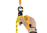 Petzl Spin S1 Open Pulley with Gated Swivel – he Petz spin S1 open pulley is a highly efficient and compact single pulley with a gated swivel. The S1 has been engineered for maximum simplicity when setting up a haul or load deviation and can be opened even when attached to an anchor. The pulley is compact and lightweight which makes it an excellent tool for technical rescues and work with tensioned highlines. The smooth sheave has sealed balled bearings and is very efficient. The swivel makes it simple to o
