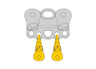 Petzl Spin S1 Open Pulley with Gated Swivel – he Petz spin S1 open pulley is a highly efficient and compact single pulley with a gated swivel. The S1 has been engineered for maximum simplicity when setting up a haul or load deviation and can be opened even when attached to an anchor. The pulley is compact and lightweight which makes it an excellent tool for technical rescues and work with tensioned highlines. The smooth sheave has sealed balled bearings and is very efficient. The swivel makes it simple to o