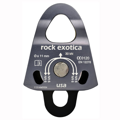 Polea doble Rock Exotica Mini Machine: las mini poleas mecanizadas y de rescate están diseñadas y fabricadas como ninguna otra polea en el mundo. – Ahora disponible en MTN Shop US.
