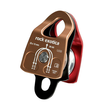 Polea doble de rescate mecanizada Rock Exotica: las poleas mini y de rescate mecanizadas están diseñadas y fabricadas como ninguna otra polea en el mundo. – Ahora disponible en MTN Shop US.