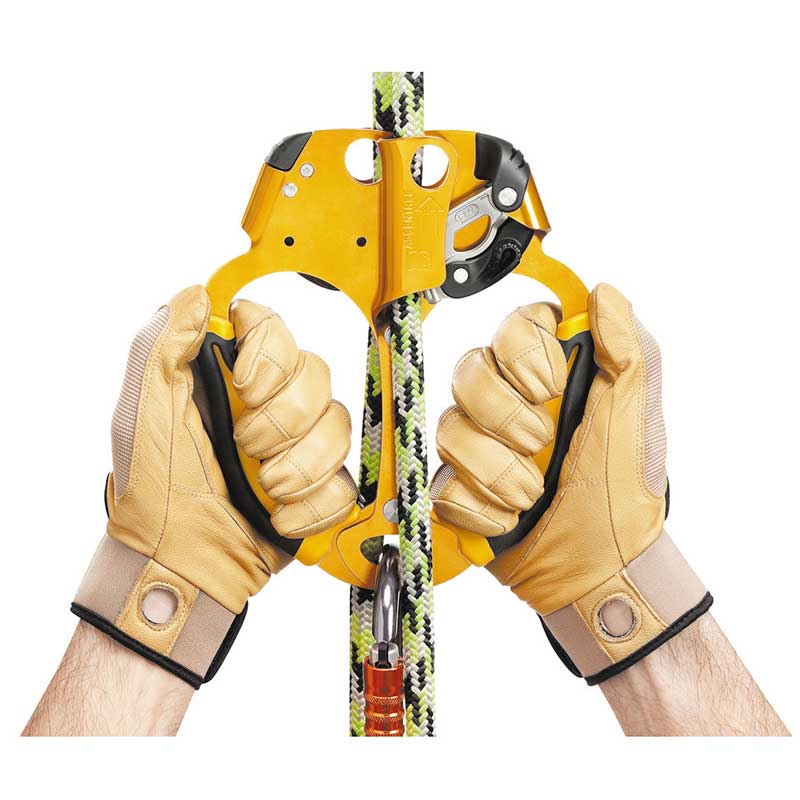 Petzl ASCENTREE Ascender de doble mango - Puños sobremoldeados de doble densidad