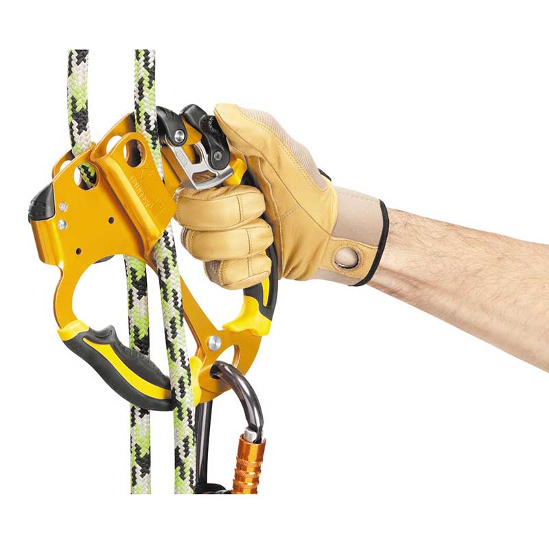 Petzl ASCENTREE Ascensor de doble asa - Cierre de seguridad