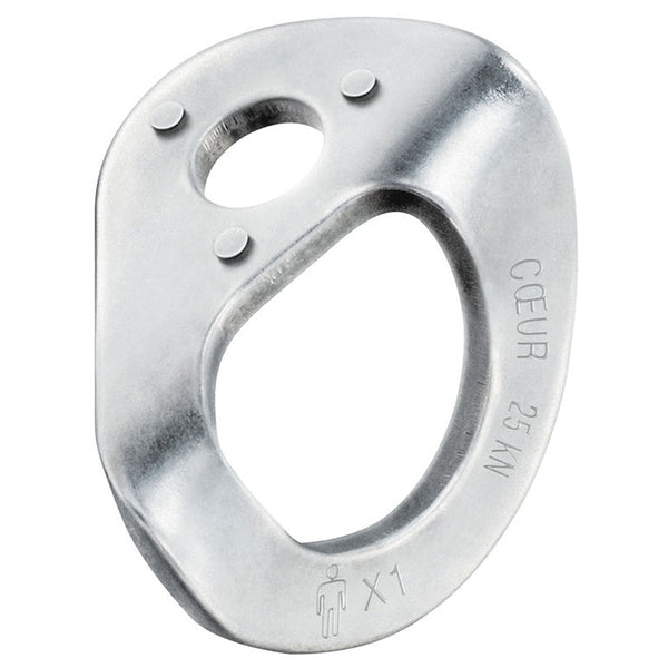 Petzl Coeur Bolt Hanger (20pk) – Steel anchor composed of a COEUR STEEL hanger, a bolt and a nut, designed for interior uses, available in 10 or 12 mm diameter. – Now available at MTN Shop US.