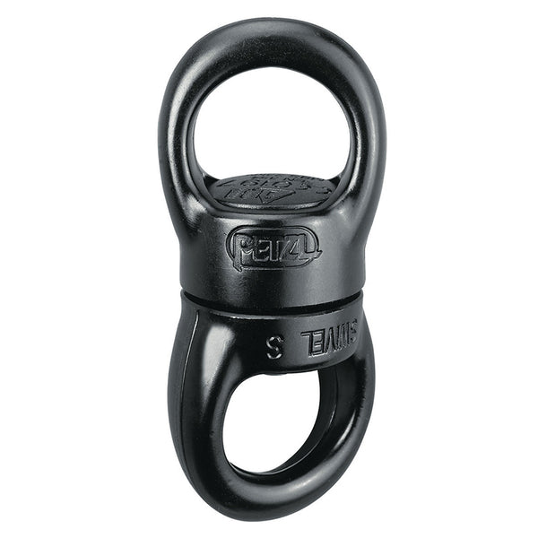 Petzl Swivel Connector – Available in two sizes, the SWIVEL prevents the rope from twisting when the load is turning. Sealed ball bearings offer excellent performance and reliability. – Now available at MTN Shop US.