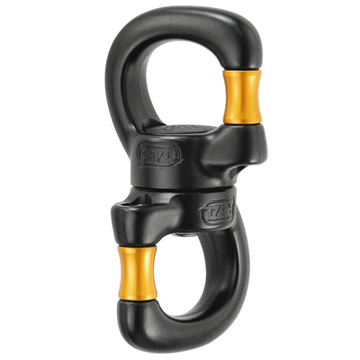 Petzl Swivel Open Gated Connector – The SWIVEL OPEN gated swivel features a wide opening and thus can be attached to a range of products (pulleys, lanyards...). – Now available at MTN Shop US.