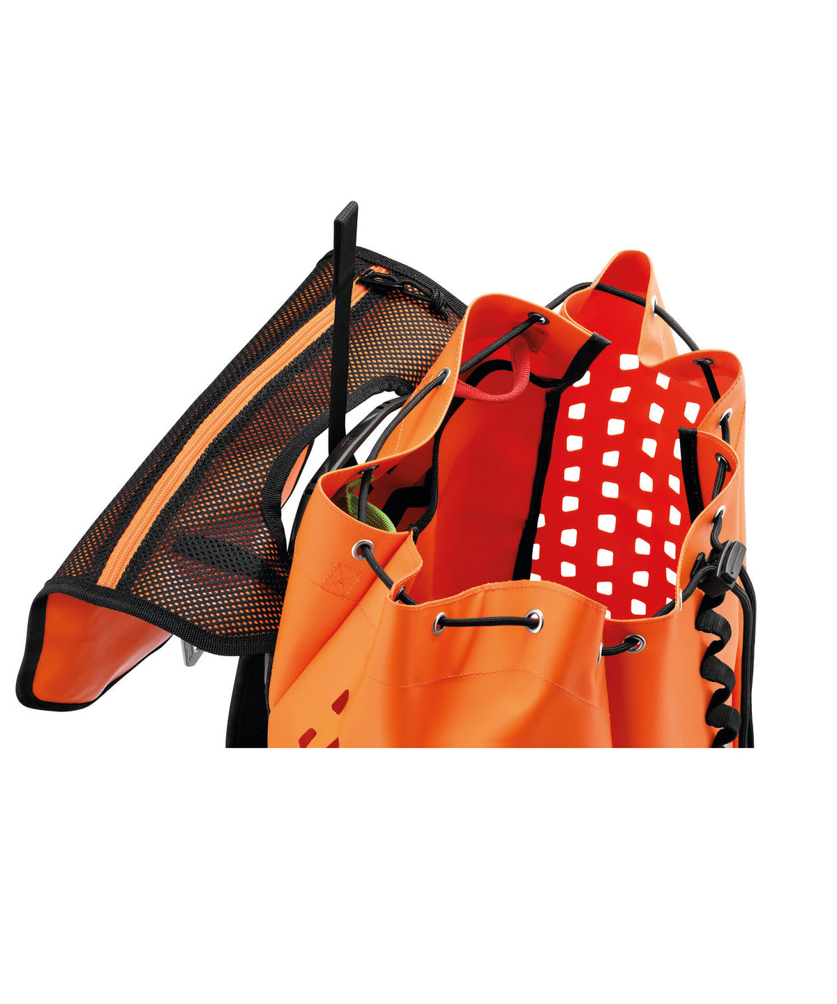 top of bag with rope fastening
