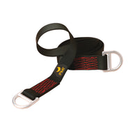 Eslinga de anclaje de uso general de PMI: las eslingas de anclaje de uso general de PMI crean anclajes fuertes y seguros. Disponible en longitudes de 3', 4' y 6'. Anillas en D de acero en ambos extremos. NFPA 1983 (2012), G, ANSI Z359.1 (2007): ahora disponible en MTN Shop US.