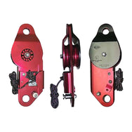 PMI Skedco Rescue Hauler: el Skedco Rescue Hauler está diseñado para levantar cargas pesadas de rescate en las condiciones más extremas. La polea doble de 3" con leva evita cargas de choque y descensos accidentales. Ahora disponible en MTN Shop US.