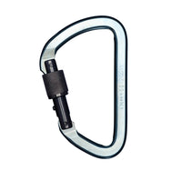 Mosquetón de acero con bloqueo de aleación PMI SMC Lite – NFPA– Los mosquetones de acero con bloqueo de aleación SMC Lite cumplen con la norma NFPA, son compactos y livianos. Popular en trabajos de espeleología y rescate en montaña. MBS: 10,116 lbf – Ahora disponible en MTN Shop US.