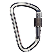 Mosquetón de bloqueo de acero inoxidable PMI SMC Lite: los mosquetones de bloqueo de acero inoxidable SMC Lite son compactos, livianos y los profesionales de rescate en espeleología y montañismo los utilizan con frecuencia. Puerta con cerradura de tornillo: ahora disponible en MTN Shop US.