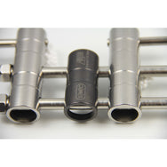 Parrilla de freno PMI SMC - Micro U Rack de acero inoxidable con barras: el SMC Micro U Rack es el más pequeño y liviano de todos los SMC Rappel Racks. Este soporte es ideal para escalada deportiva, espeleología y escenarios de rápel largo. Ahora disponible en MTN Shop EE. UU.