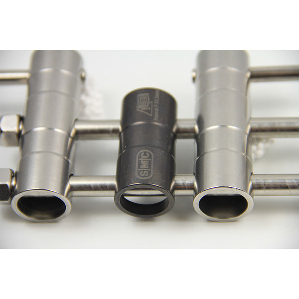 PMI SMC Brake Rack – Micro U Rack Stainless Steel w/ Bars– The SMC Micro U Rack is the smallest and most lightweight of all SMC Rappel Racks. This rack is best suited for sport climbing, caving and for long rappel scenarios – Now available at MTN Shop US.