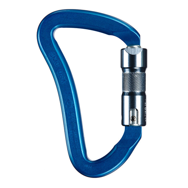 PMI SMC CrossOver Dual-Lock Carabiner – NFPA– The SMC CrossOver Dual-Lock Carabiner – NFPA has an ergonomic single-hand frame for easy operation in critical situations. Dual-locking sleeve; ANSI Z359.1 – Now available at MTN Shop US.