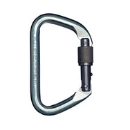 Mosquetón de acero D grande con bloqueo PMI SMC – NFPA– El mosquetón de acero D grande con bloqueo SMC – NFPA es ideal para que lo utilicen profesionales de bomberos y rescate. Acabado recubierto de zinc ideal para uso táctico. Opción de acero inoxidable disponible: ahora disponible en MTN Shop US. - imagen 2