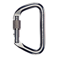 Mosquetón de acero inoxidable con bloqueo grande D PMI SMC: los mosquetones de acero inoxidable con bloqueo grande D de SMC son ideales para profesionales de rescate. Se adapta fácilmente a los rieles de la caja de arena; Acabado en acero inoxidable o revestimiento negro: ahora disponible en MTN Shop US.