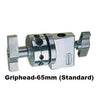 Doughty Griphead– British manufactured lighting support. The Griphead features an offset receiver. The conical clamping system enables items of irregular shape to be clamped securely. Both sizes are available in polished or black finishes. – Now available at MTN Shop US.