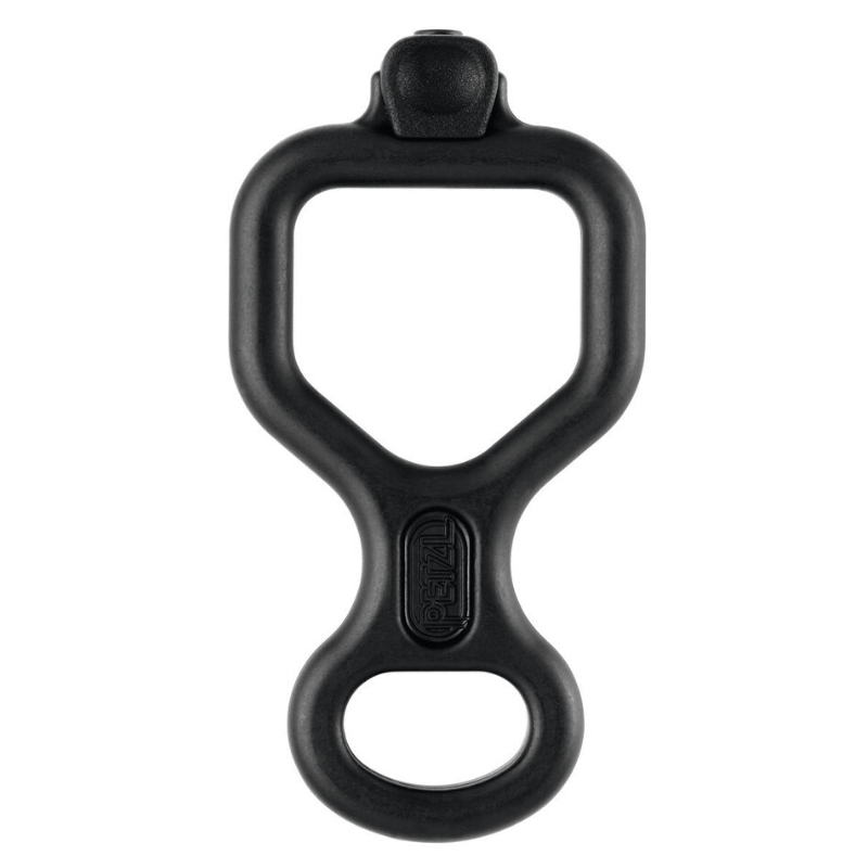 Petzl HUIT ANTIBRULURE Descenso Figura 8 (Negro)