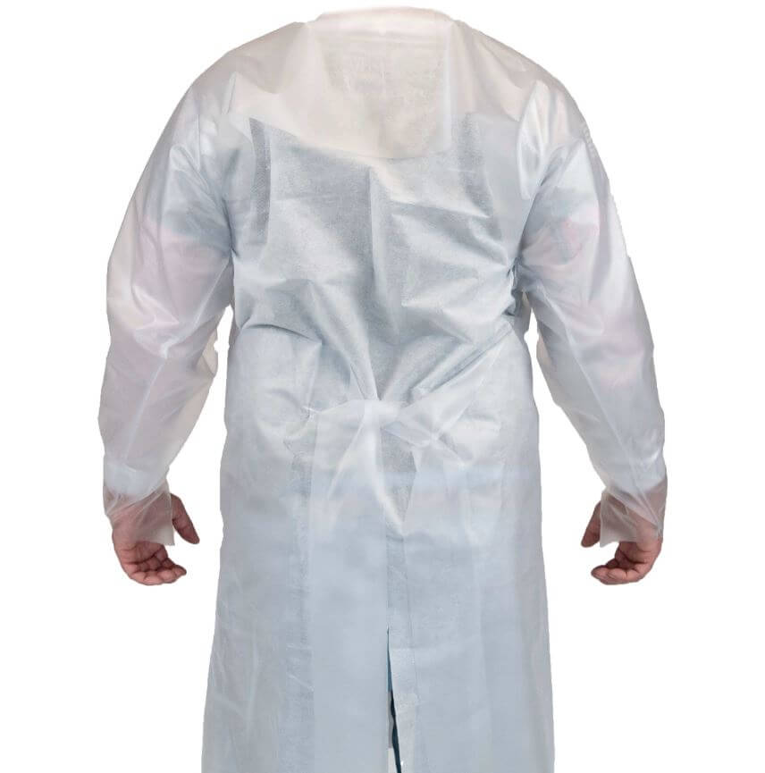 Bata protectora de vinilo reutilizable y antimicrobiana MTN (paquetes múltiples): estas batas protectoras de vinilo antimicrobianas están diseñadas para ajustarse como una bata de aislamiento/no quirúrgica estándar. Se puede usar varias veces. Compra ahora. – Ahora disponible en MTN Shop US.