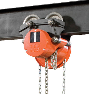 CM Cyclone Low Headroom Trolley Hoist– – Now available at MTN Shop US.