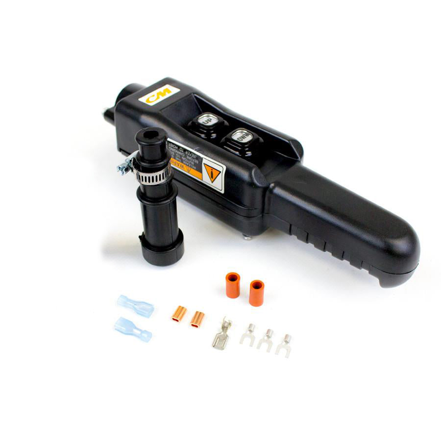 CM Control Station (Pickle) - Assembled– Assembled CM Control Stations in variety of pin-out options. CM Hoist Pickles include installation wiring and hardware—for use with CM electric chain hoists. – Now available at MTN Shop US. - imagen 3