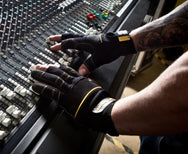 Guantes de armador sucio (uso)