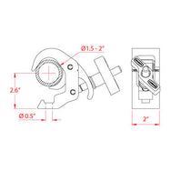 Doughty Quick Trigger Clamp Specifications - MTN Shop