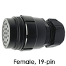 CEEP Connectors - 19-Pin Lighting Solder (Plugs & Extender)– – Now available at MTN Shop US.