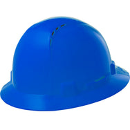Casco de seguridad para levantamiento: ala completa y ventilación (Briggs); azul
