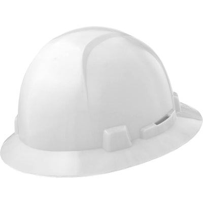 Casco de seguridad para levantamiento: ala completa (Briggs); blanco