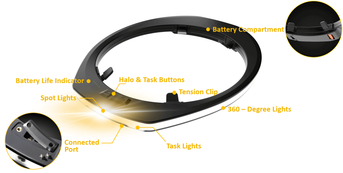 Luz de casco duro Halo - imagen 6