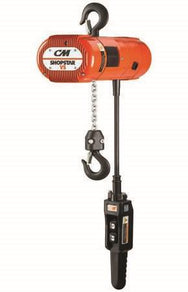 Polipasto eléctrico de cadena de velocidad variable CM Shopstar– – Ahora disponible en MTN Shop US.