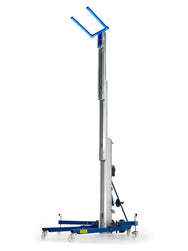 Elevador industrial Kuzar de 300 kg/7,3 m - HAMMER 73: fabricado en España, este apilador de alta resistencia, muy asequible, incorpora un sistema de freno de inercia. Tiene ruedas de alta calidad y un potente cabrestante para una elevación eficiente. – Ahora disponible en MTN Shop US.