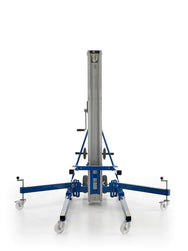 Elevador industrial Kuzar de 300 kg/5,6 m - Hammer 56: fabricado en España, este apilador ligero y resistente, muy asequible, tiene ruedas de alta calidad para facilitar el movimiento y un potente cabrestante para una elevación eficiente. – Ahora disponible en MTN Shop US.